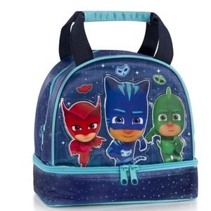 New Heys PJMasks Lunch Box with 2 Zip and Handle